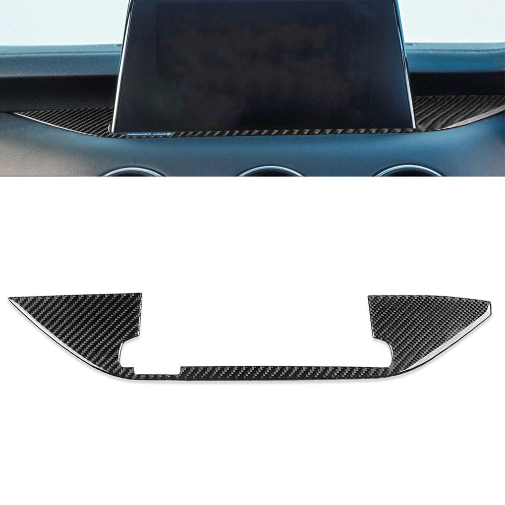 RHD Center Console Navigation GPS Panel Cover Trim for Kia Stinger (2018–2023)