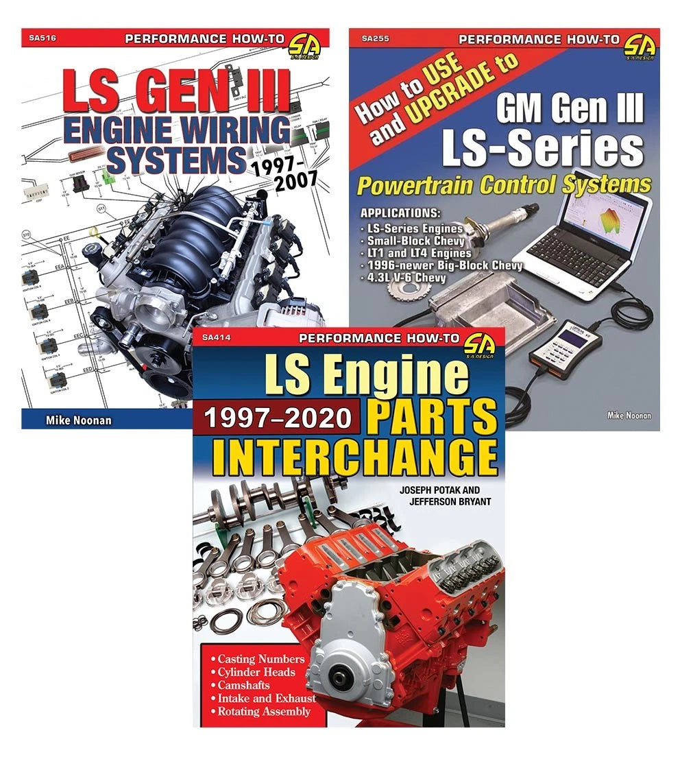 Gen III LS Engine Control & Wiring Upgrade Set (3 Books)