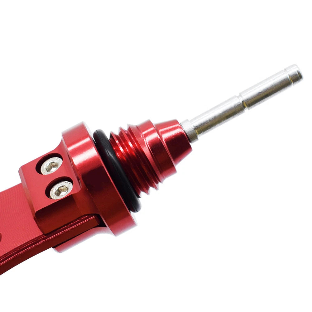 Motorcycle Engine Oil Dipstick Cap Plug CNC Crankcase Oil Level Gauge Red