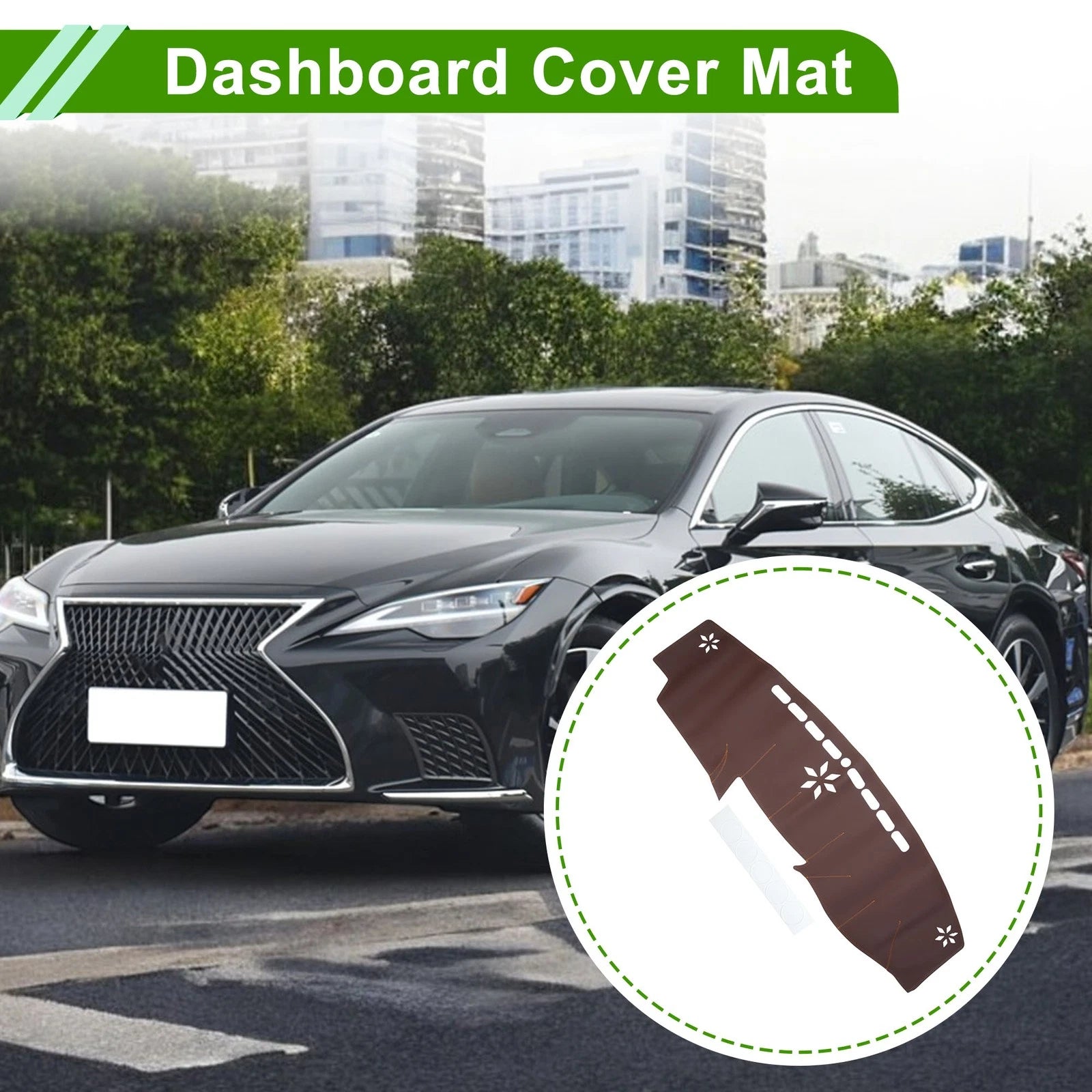 Dashboard Cover Mat for Lexus LS460 (2006–2011)