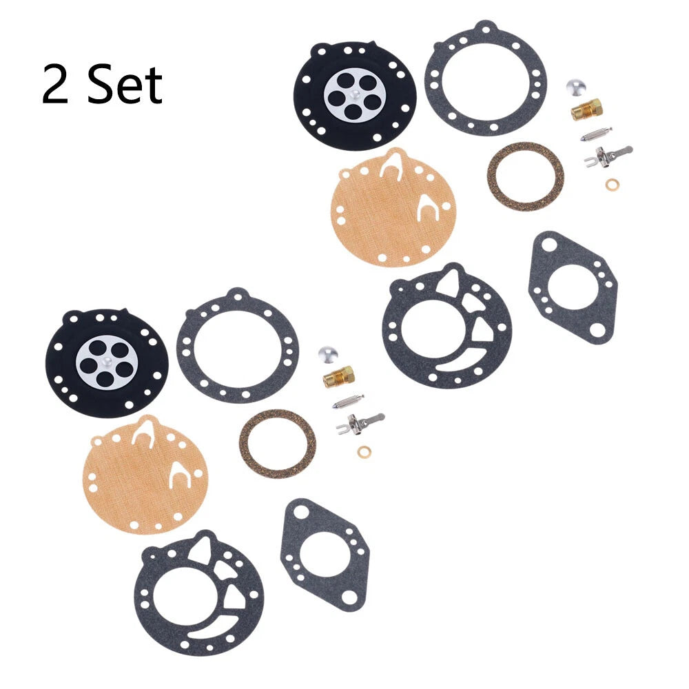 Set of 2 Carburetor Gasket Rebuild Kit for Tillotson RK-88HL (2-Cycle)