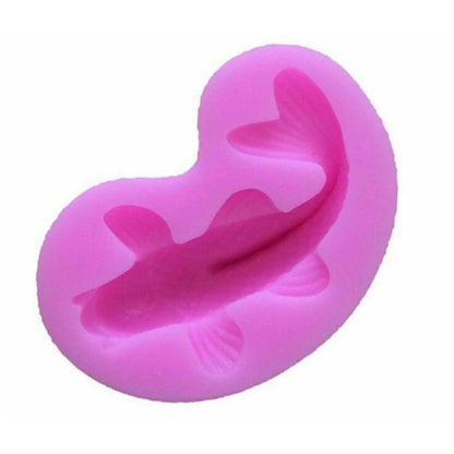 Silicone 3D Fish Mold for Baking and Chocolate (DIY Tool)