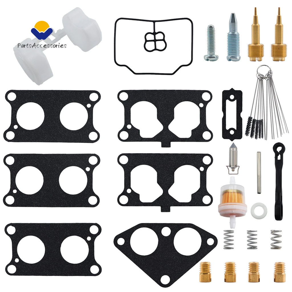 Carburetor Rebuild Kit Float for Kawasaki Mule 3000 3010 3020 (2001–2008)