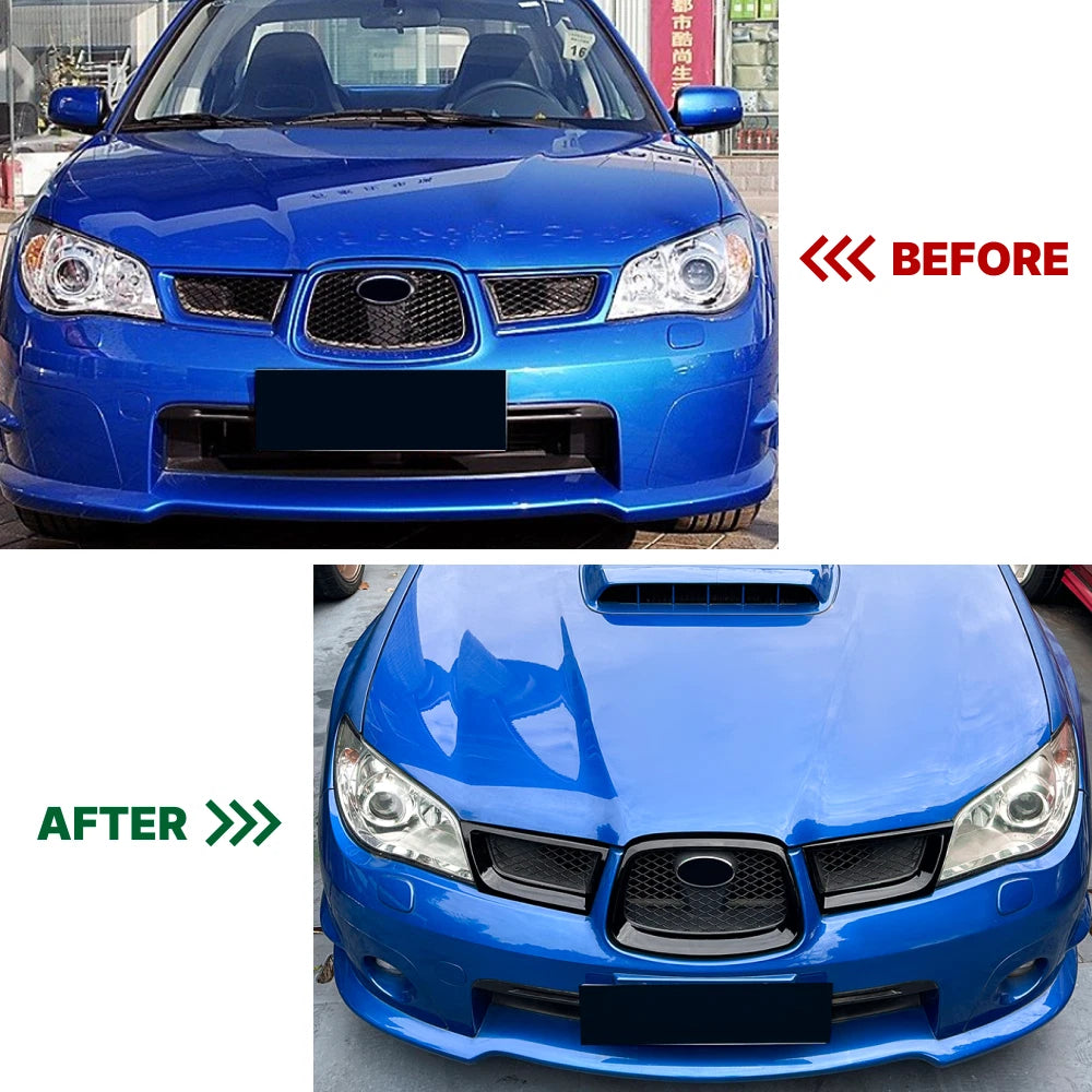Bumper Grille Frame Cover for Subaru Impreza WRX STI MK6 (2006–2007)