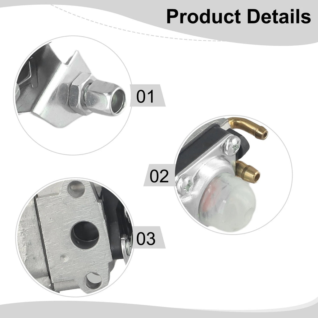 Carburettor for Brushcutter Hedge Trimmer Chainsaw 9mm