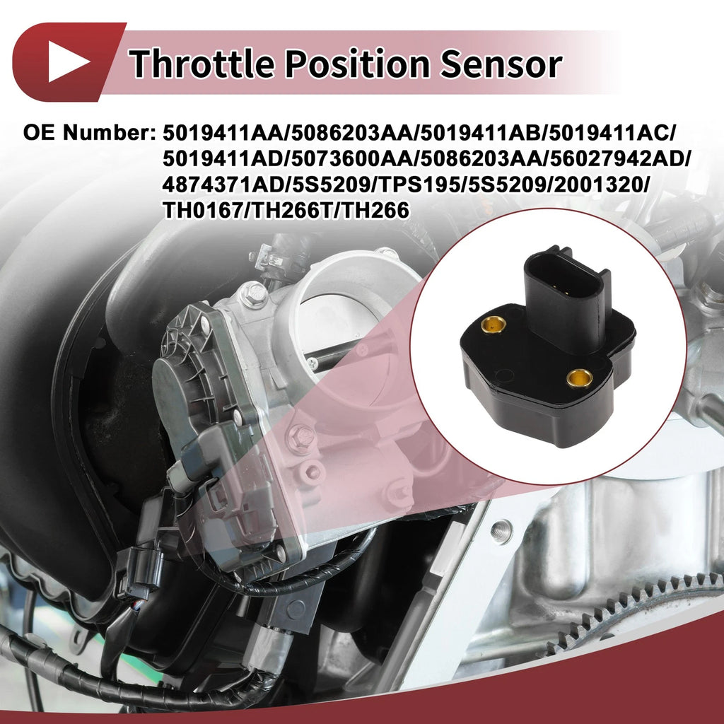 Throttle Position Sensor Replacement for Dodge Dakota L4 2.5L (2002)