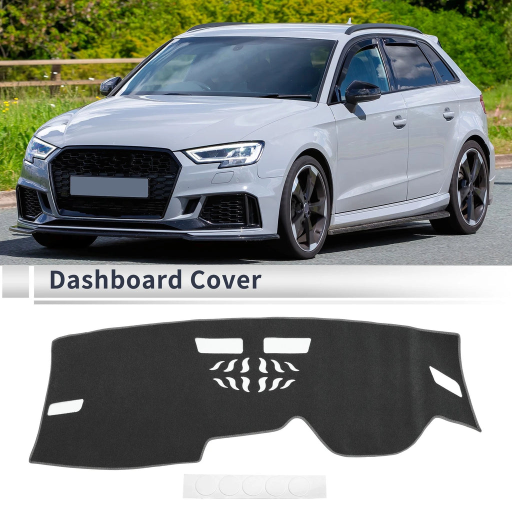 Dashboard Dash Cover Mat for Volkswagen Golf 8 2021–2024 Sun Protector Gray