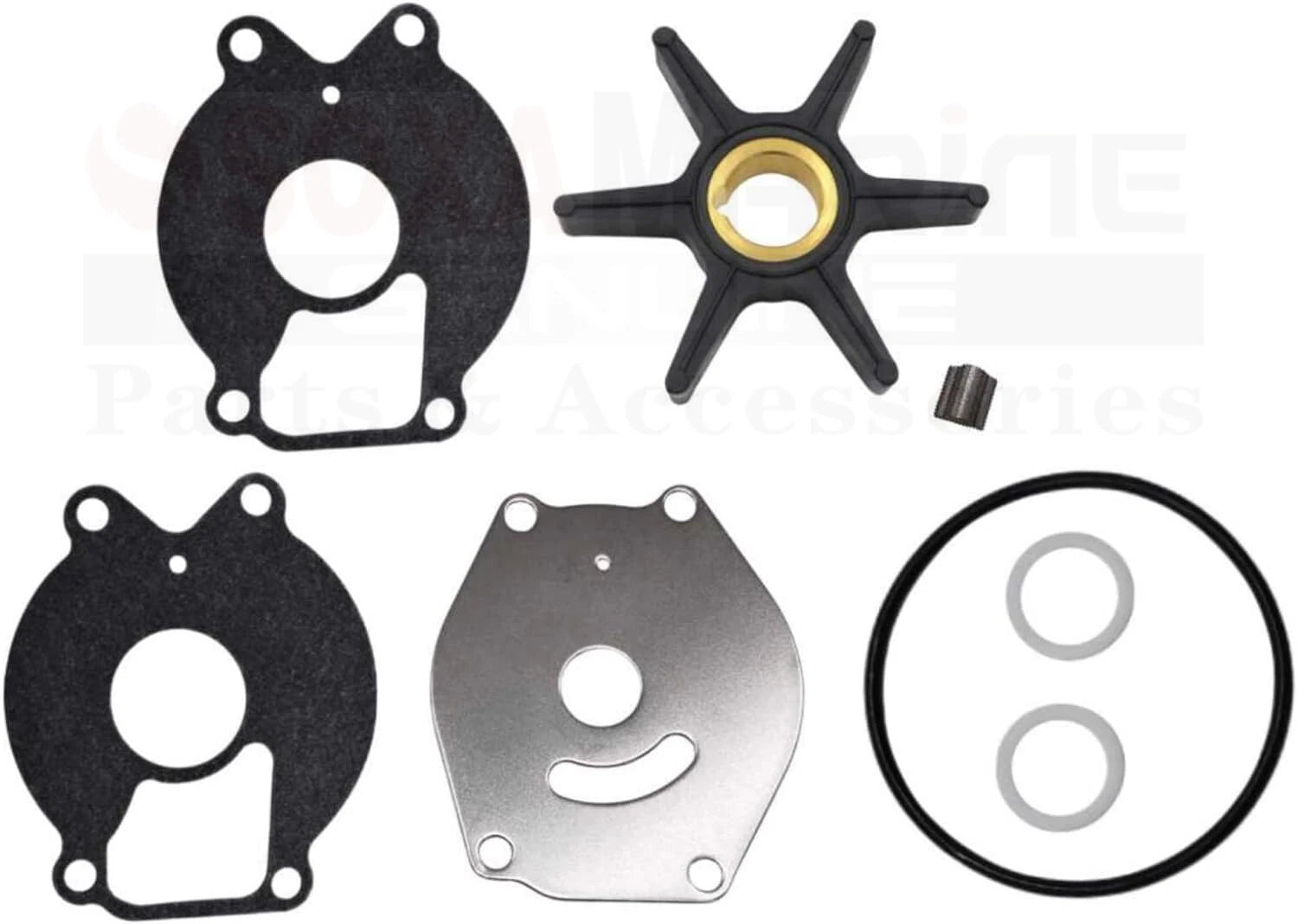 Water Pump Service Kit for Mercury Outboard 13.5 15 18 25 HP (18-3215, 47-85089T7)