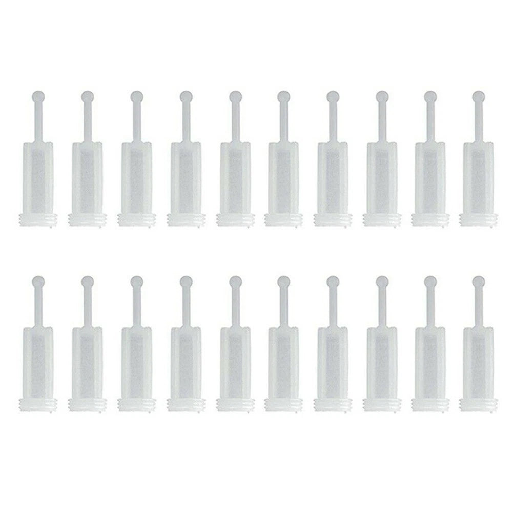 11mm Diameter White Paint Strainer for HVLP Gravity Feed Spray Equipment 40pcs