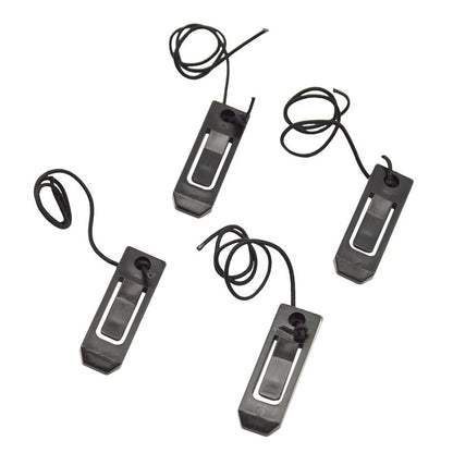 Set of 4 Paddle Board Fins Clips for Water Activities