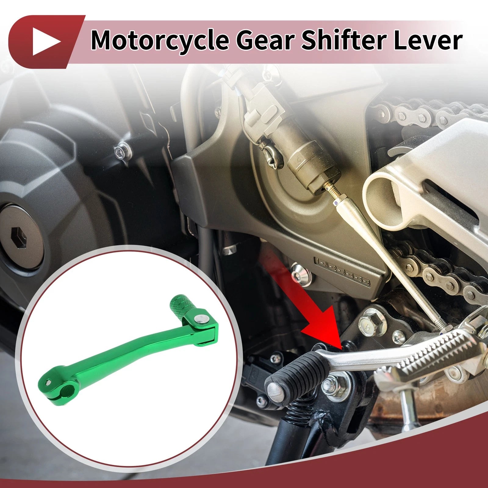 Folding Gear Shifter Lever Replacement for Honda XR50 (2000–2020)