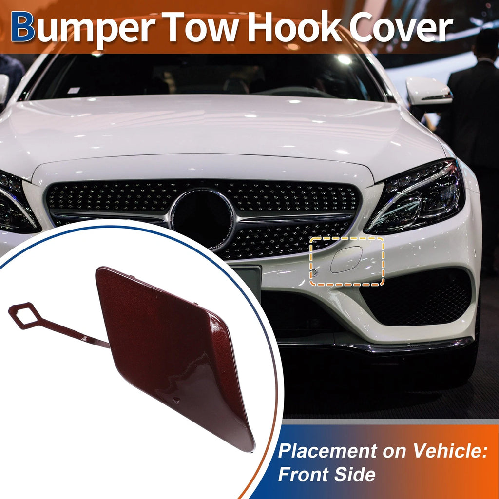 Front Bumper Tow Hook Cover for Mercedes-Benz C250 (2012–2015)
