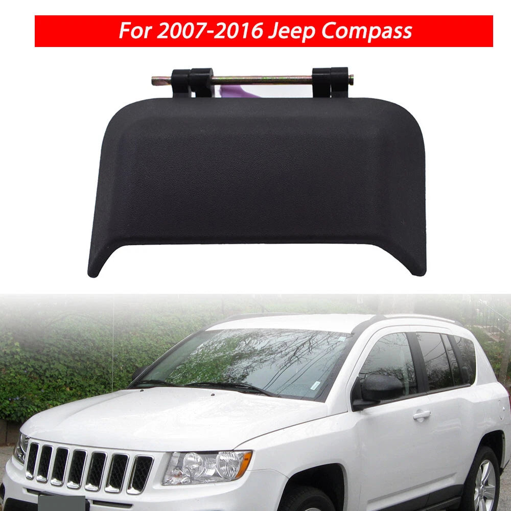 Left Rear Door Outer Handle Black for Jeep Compass (2007–2016) 5115827AF
