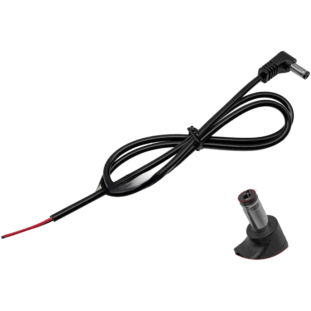 0.7 Meter DC Cable 5.5mm x 2.1mm Right Angle Male Connector