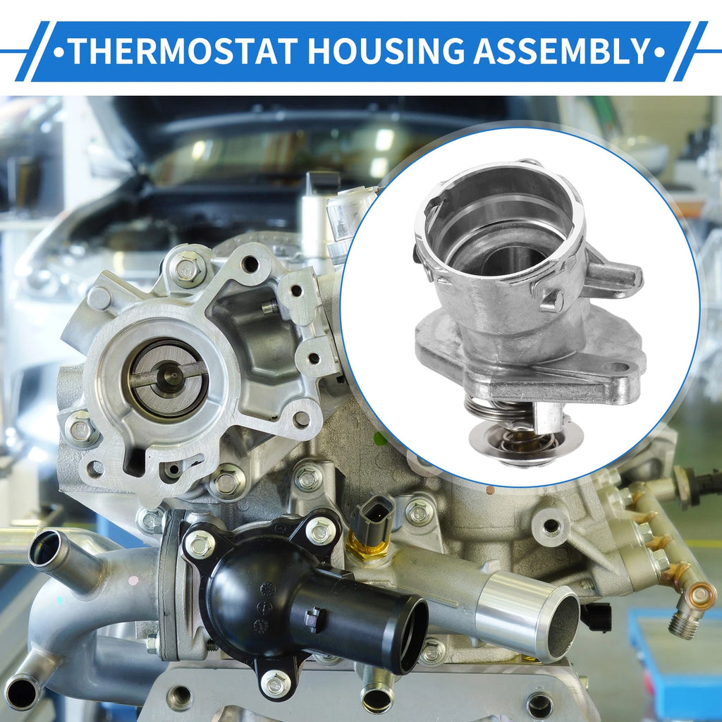 Engine Coolant Thermostat Housing Assembly for Dodge Sprinter 2500 3500 (2007–2008)