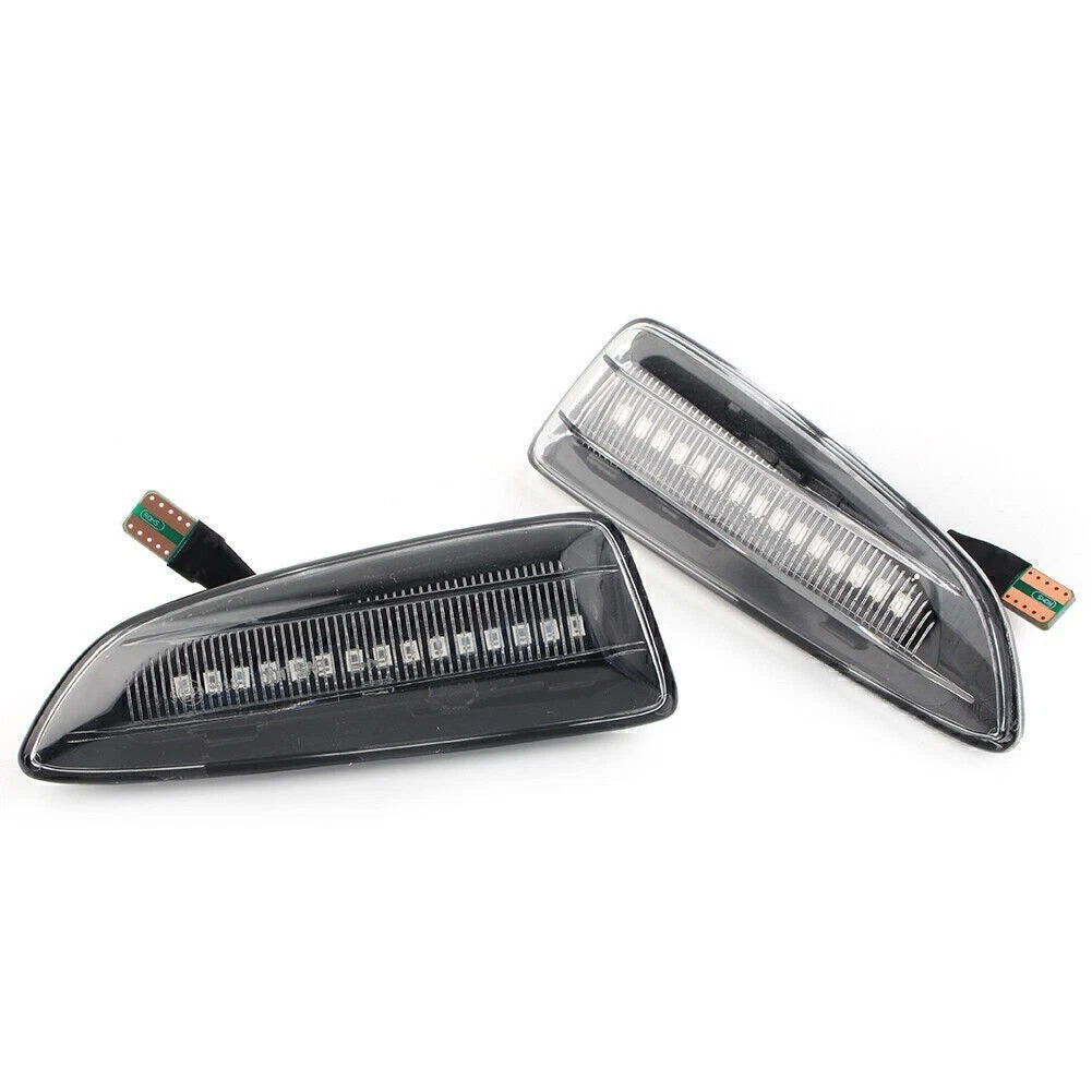 Dynamic LED Clear Side Marker Light for Opel Astra J K Crossland Insignia B (2010–2020)