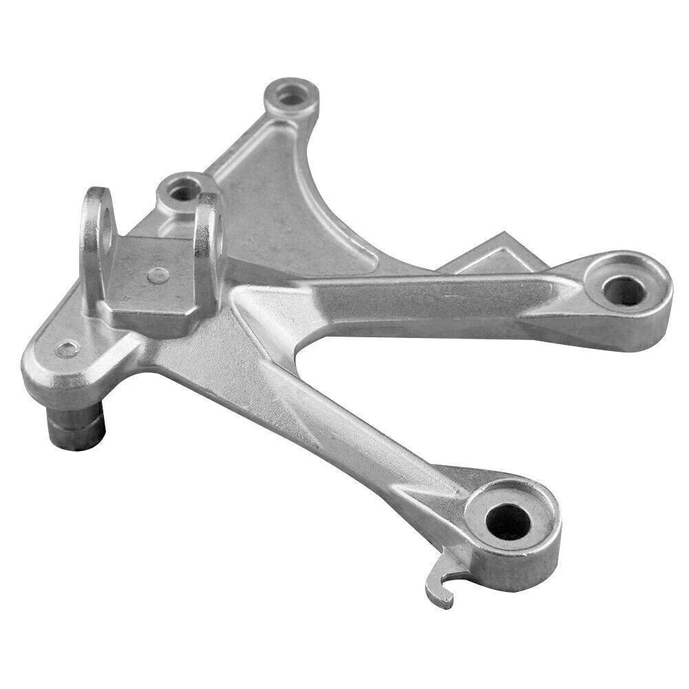 Pair Front Footpeg Brackets for Kawasaki Ninja ZX6R (2005–2008)