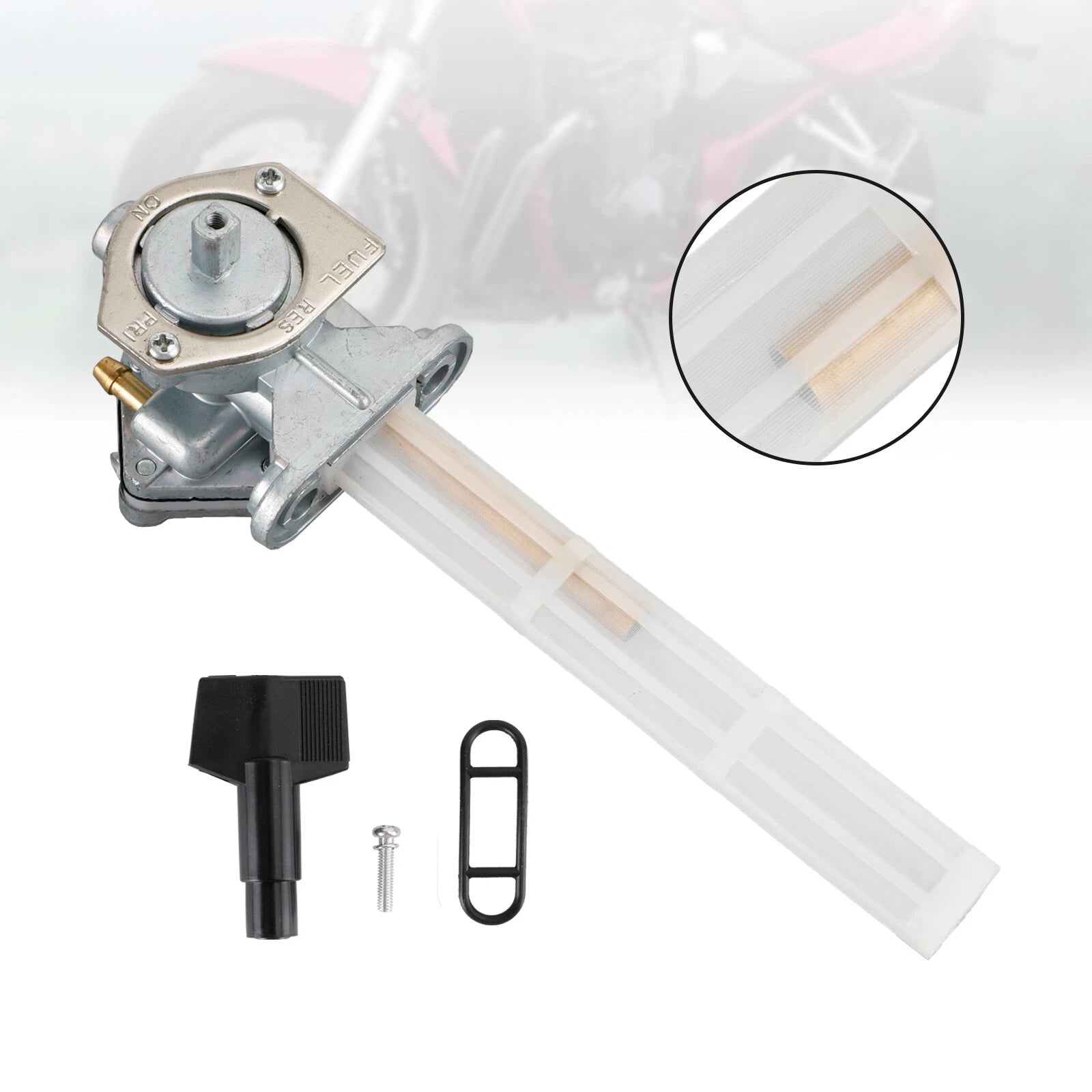 Gas Tank Fuel Cock Valve Petcock for Suzuki GSF1200 Bandit (2001–2005) 44300-32F10