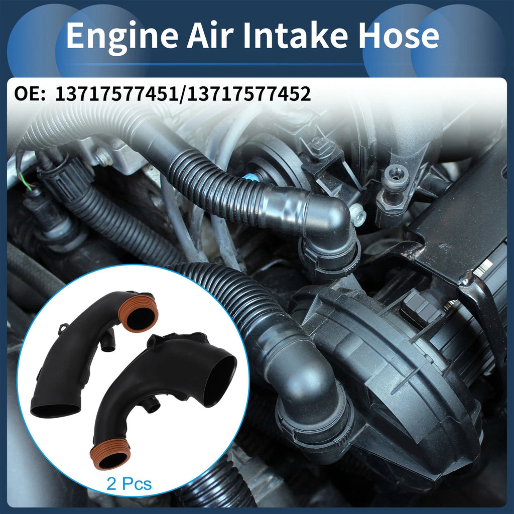 Engine Air Intake Hose Replacement for BMW 5 6 7 X5 X6 E70 (2008–2013)