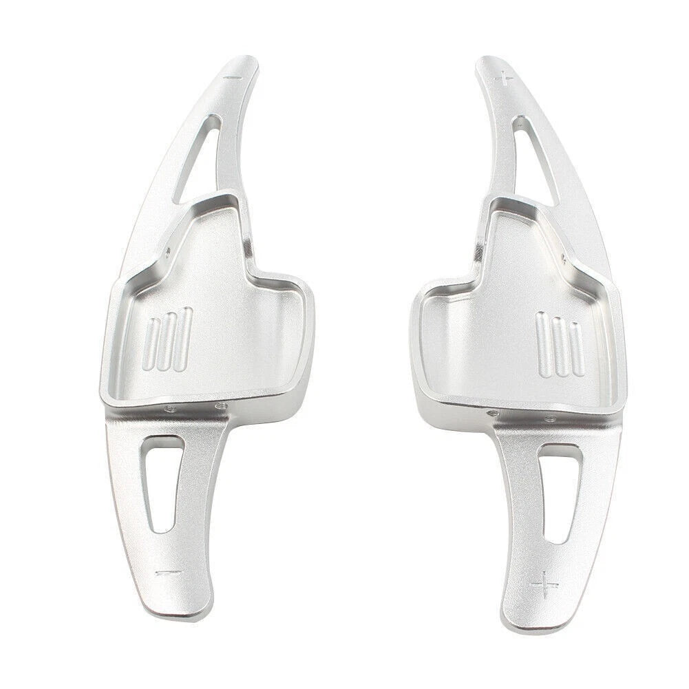 2X Shift Paddle Shifter Extension for Ford Focus (2015–2017) & Escape (2017–2019) Silver