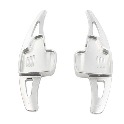 2X Shift Paddle Shifter Extension for Ford Focus (2015–2017) & Escape (2017–2019) Silver