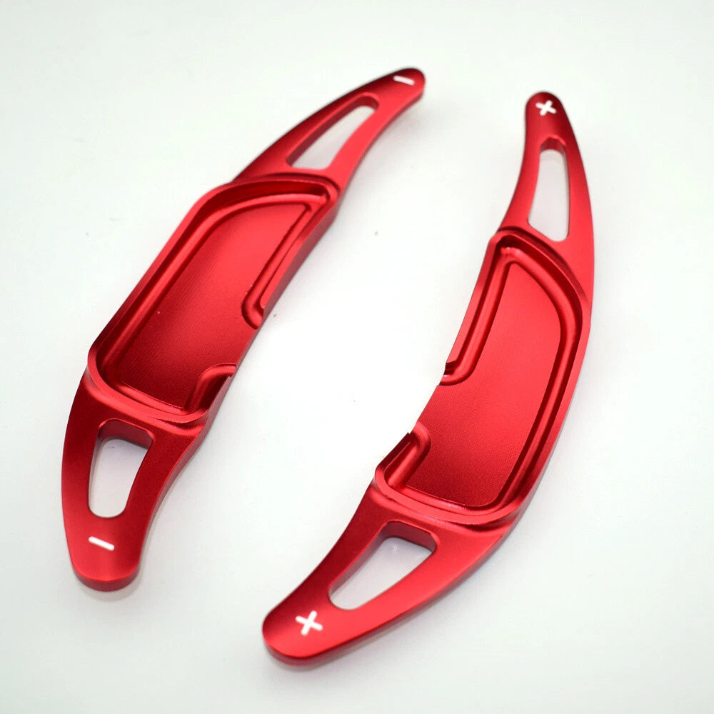 2pcs Red Steering Wheel Paddle Shifter For Mercedes AMG A45 C43 C63 E63 E53