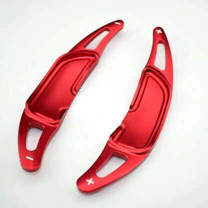 2pcs Red Steering Wheel Paddle Shifter For Mercedes AMG A45 C43 C63 E63 E53