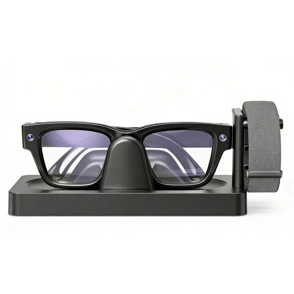 Charging Dock for RayBan Smart Glasses and Neural Band with USB Port