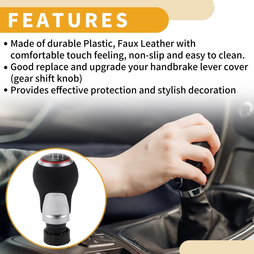 6 Speed Manual Shifter Knob Replacement for Audi A3 8P (2003–2013)