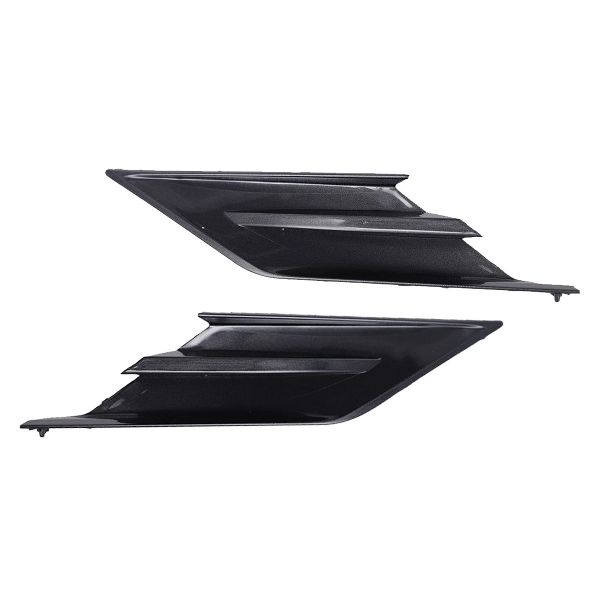 Front Bumper Grille for - 1 Pair, PC & ABS Construction