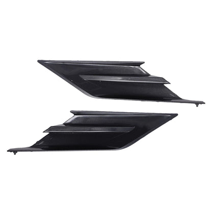 Front Bumper Grille for - 1 Pair, PC & ABS Construction