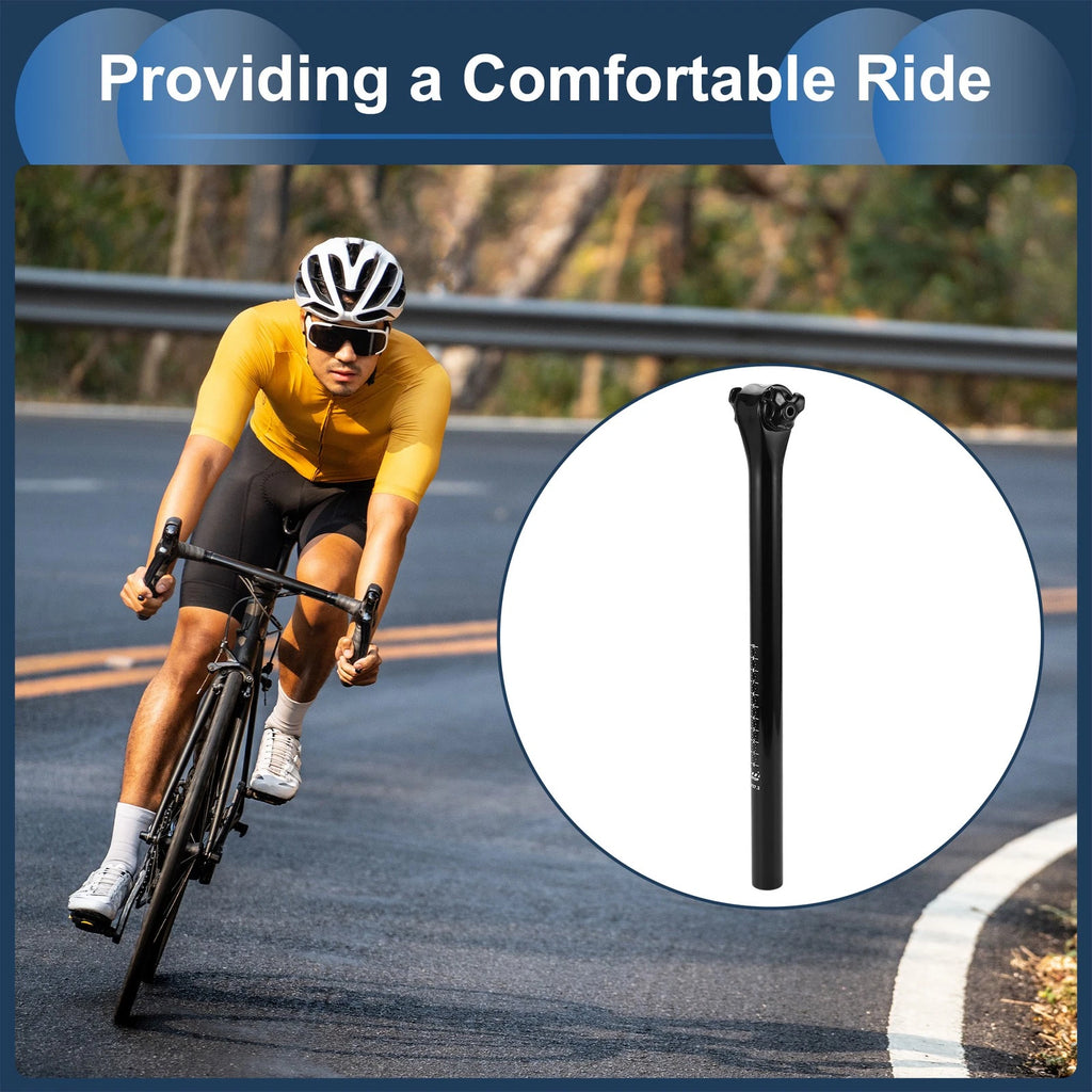 Seat Post 27.2x400mm Lightweight Replacement for Bike Universal (2000–2026)