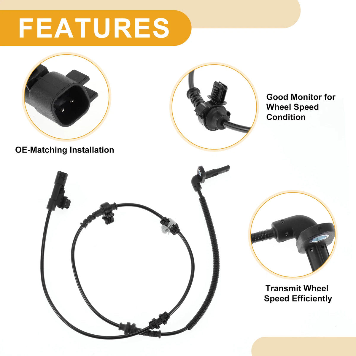 ABS Wheel Speed Sensor No. 39124497 for Chevrolet Volt (2016–2019)