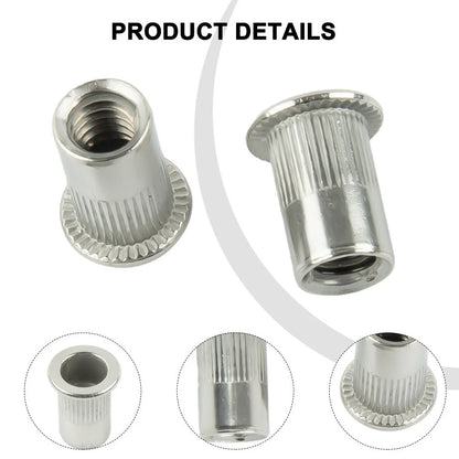 40pcs Rivet Nuts for Automotive Applications (15.5mm Length)