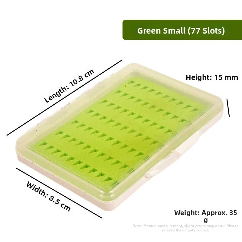 Fly Fishing Hook Storage Box with Smooth Opening Lid