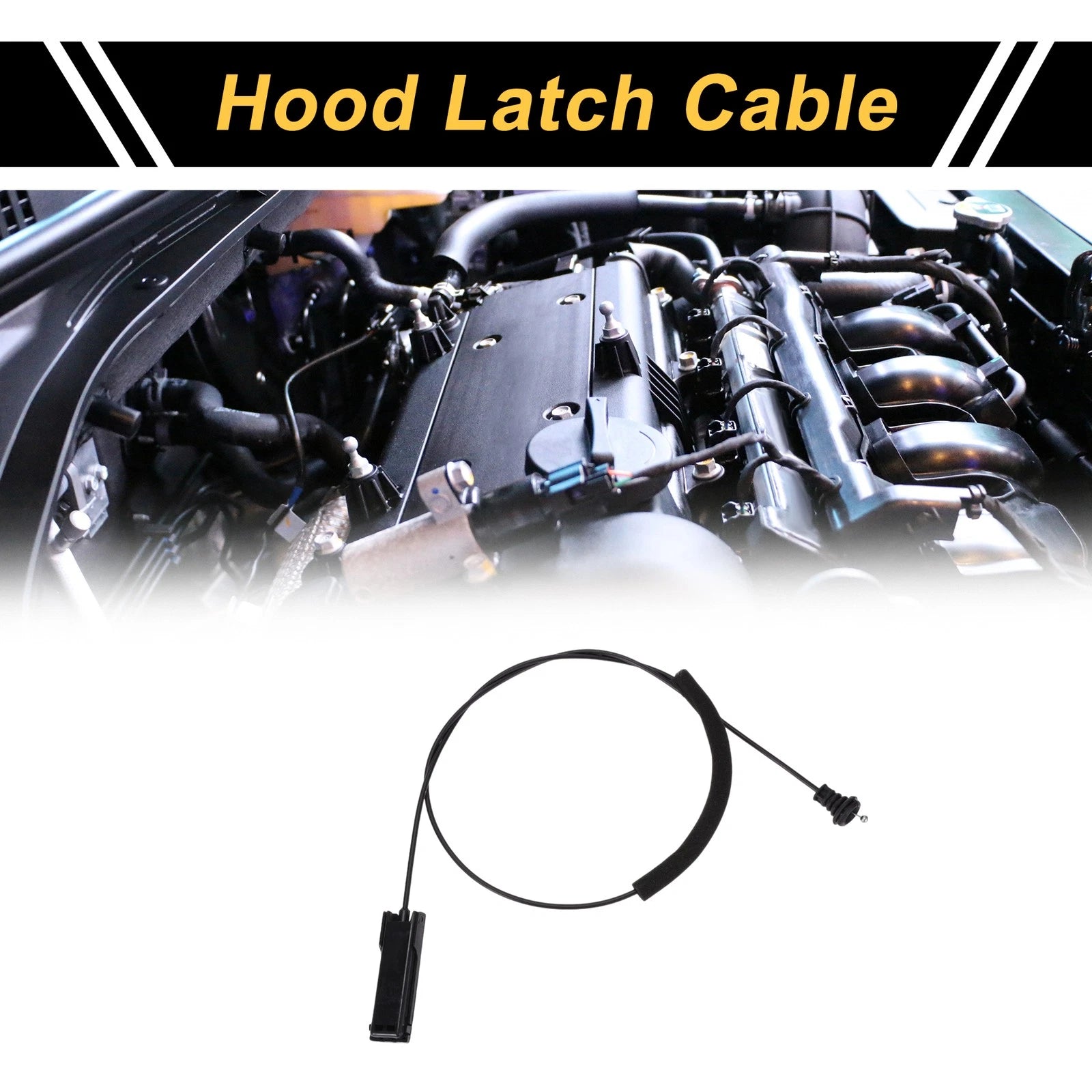Hood Release Cable No. 4E0823543A for Audi A8/A8 Quattro (2003–2010)