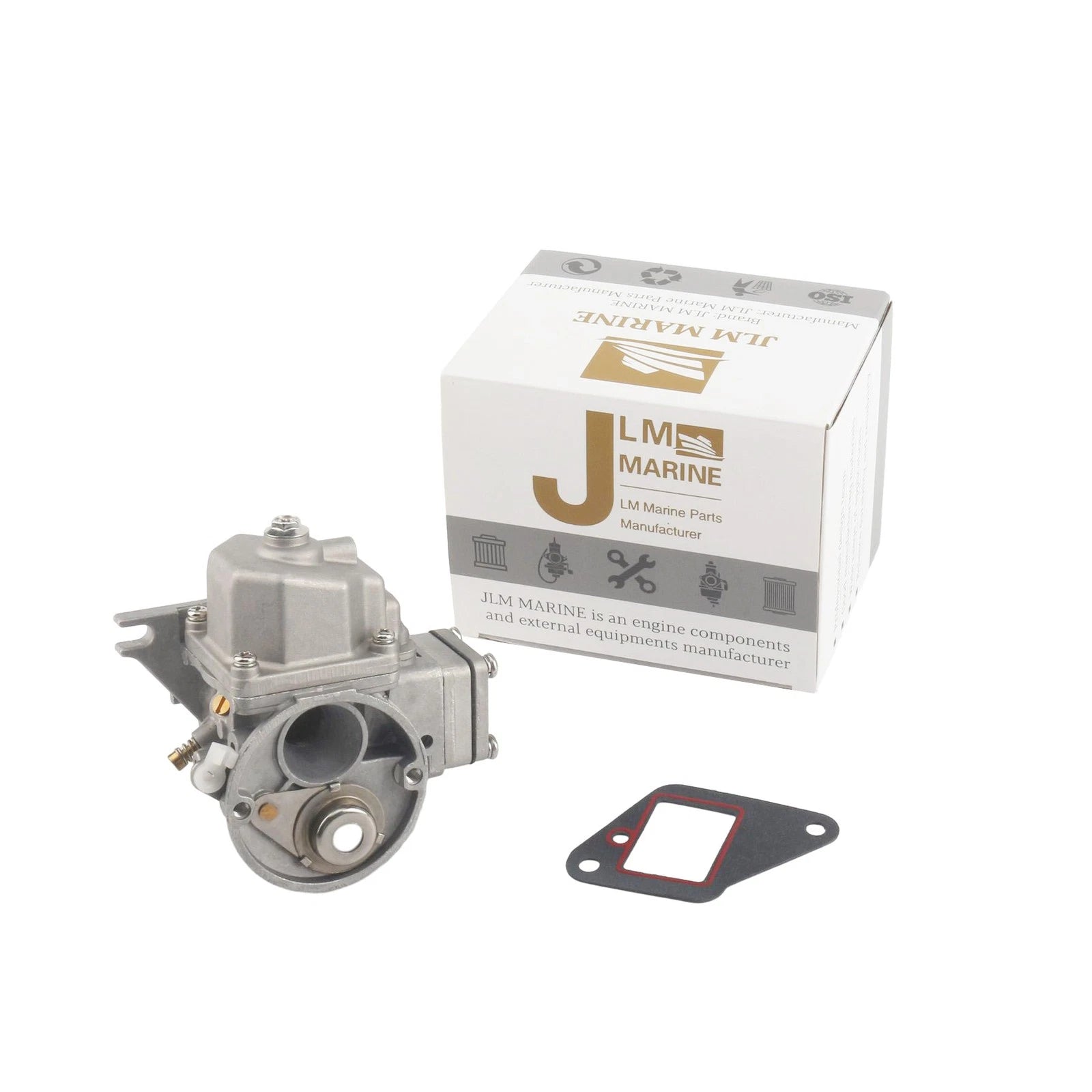 Carburetor & Gasket for Mercury Mariner 2-Stroke 4 5 HP