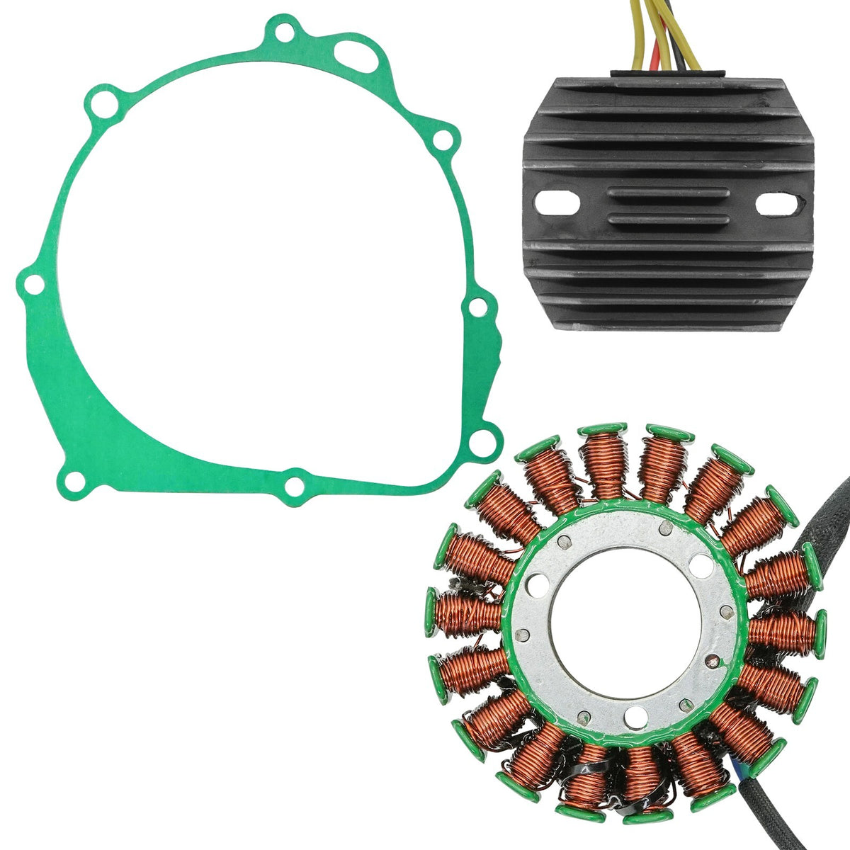 Stator and Regulator Rectifier With Gasket for Kawasaki KLX400 (2003–2004)