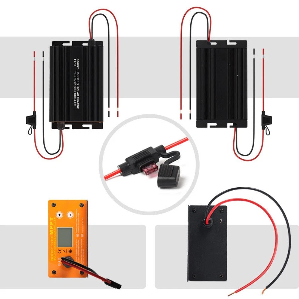 MPPT Solar Charging Controller for 24V-72V (LCD Display, IP65 Waterproof)