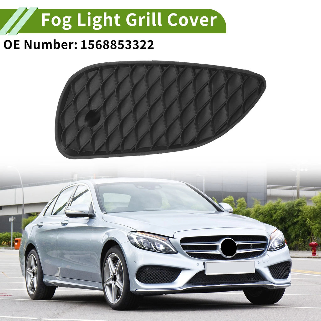 Front Left Fog Light Grill Replacement for Mercedes Benz GLA250 (2015–2017)