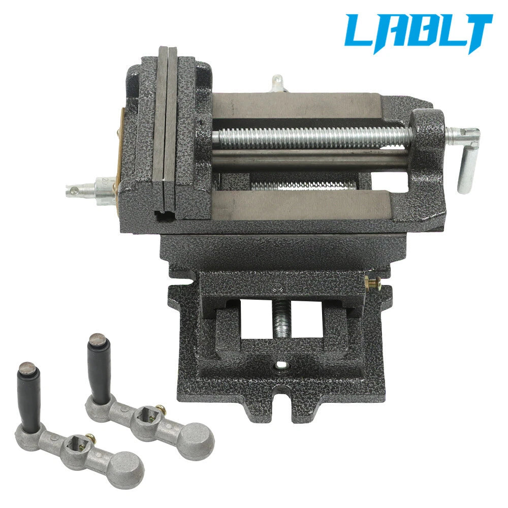 5" Cross Slide Vise for Drill Press Metal (LABLT)