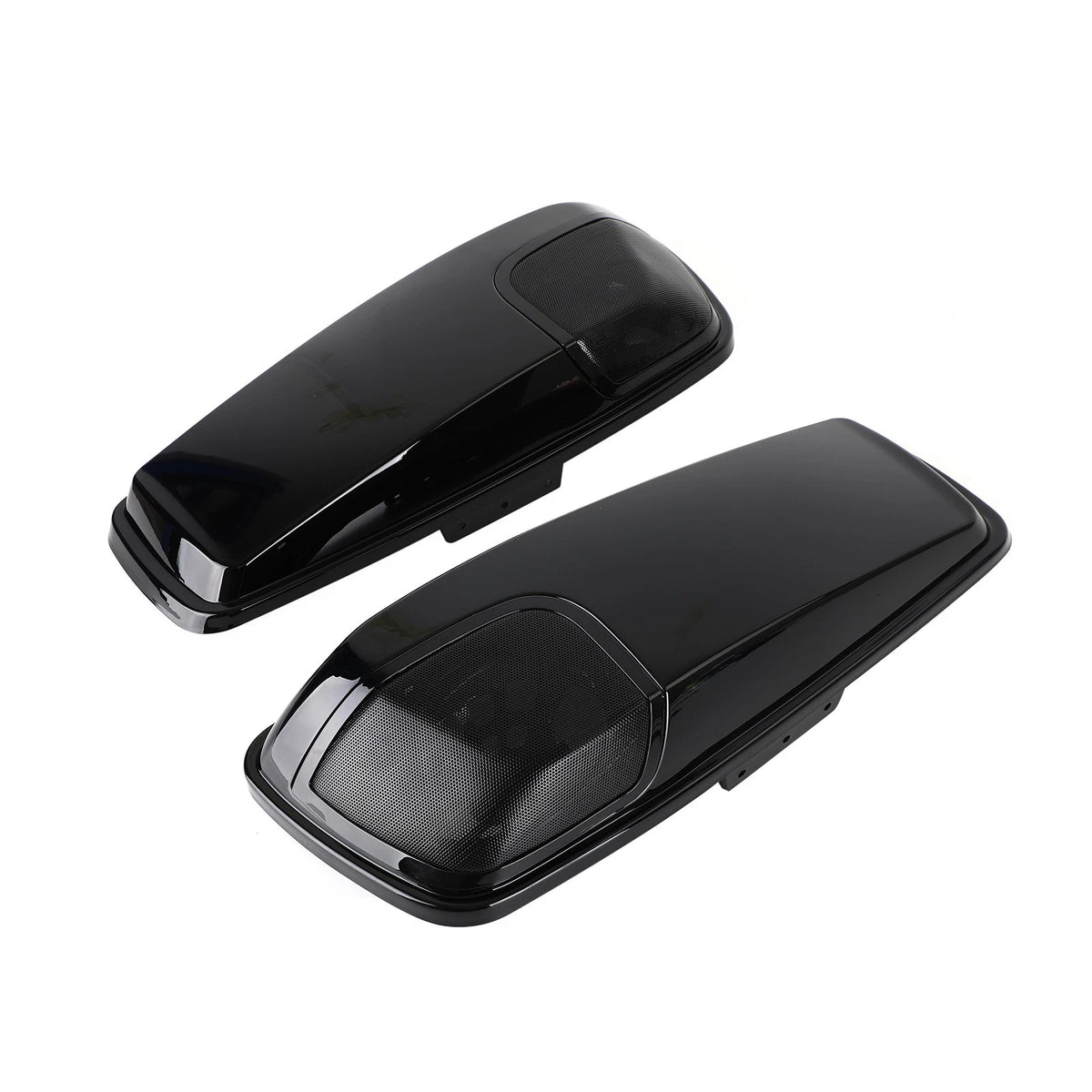 Hard Saddlebag 5x7" Speaker Lids for Harley Touring Road Street Glide (2014–2020)