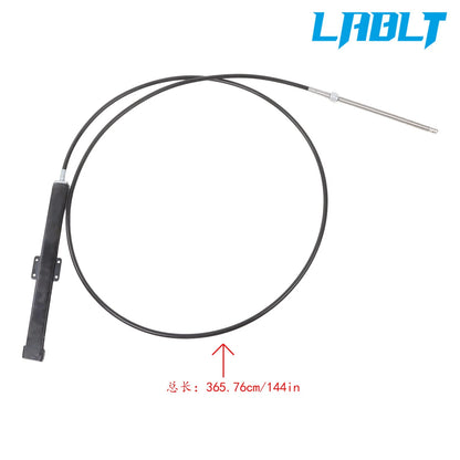 Steering Cable for SeaStar Back Mount Rack & Pinion (12ft) SS14112