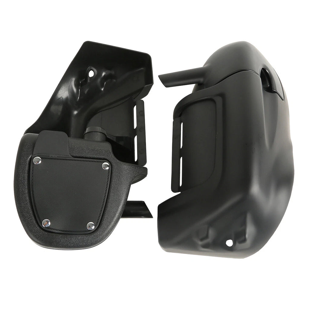 Matte Black Lower Vented Fairing Engine Guard for Harley Electra Glide (2009–2013)