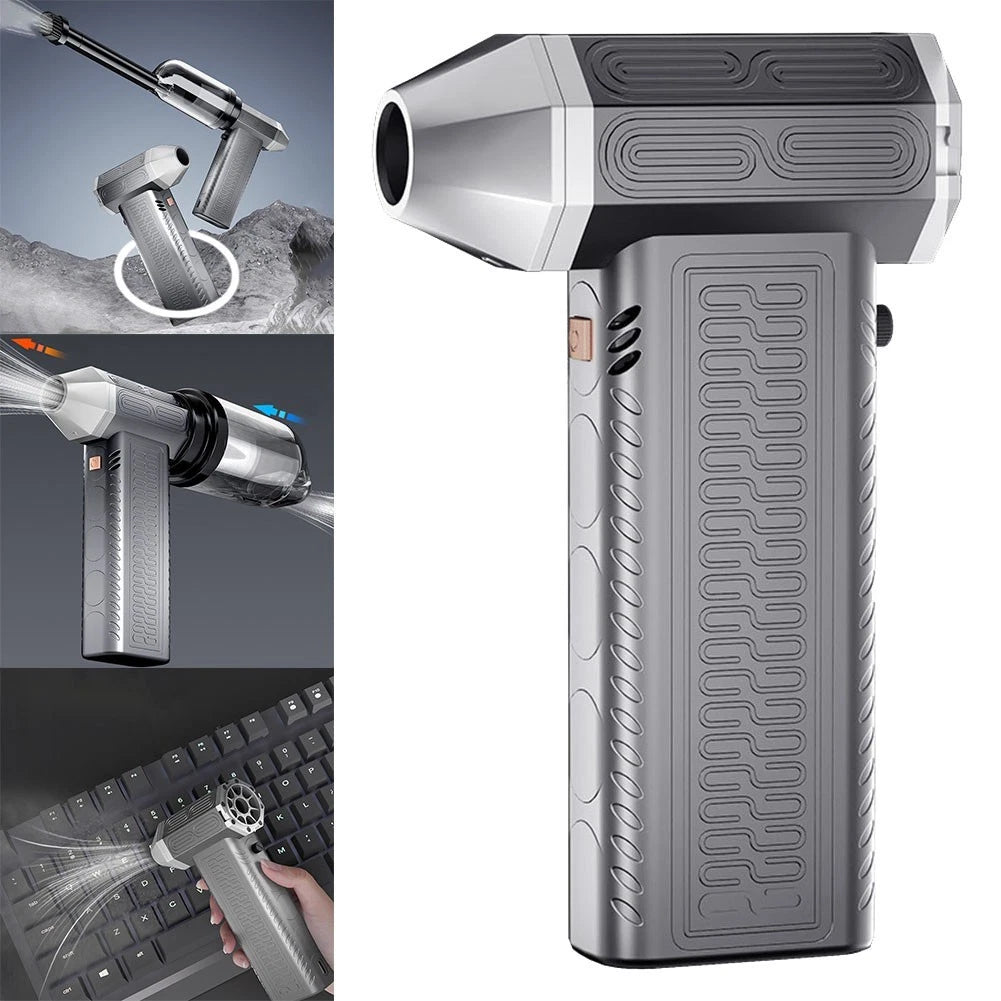 Turbofan Brushless Motor Handheld Device with Speed Regulation