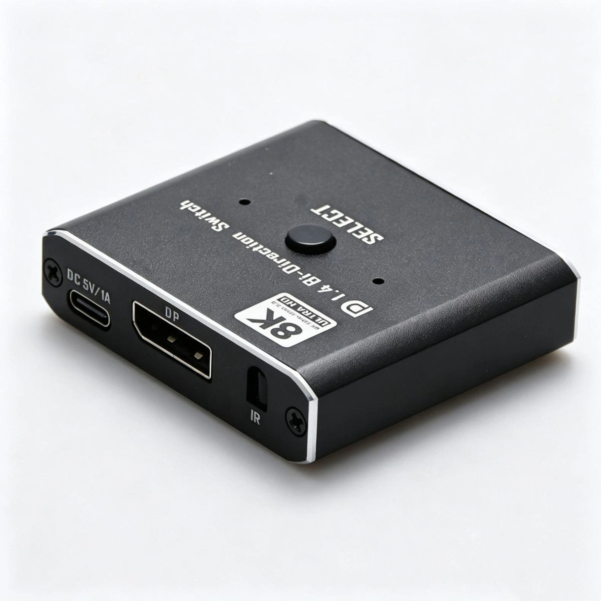 2X DisplayPort Switch 1.4 Bi-Directional 1x2 for PC Monitor