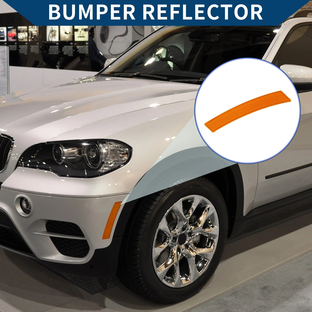 Bumper Reflector Front Left for BMW X3 E83 Facelift 2007–2010 USA Models