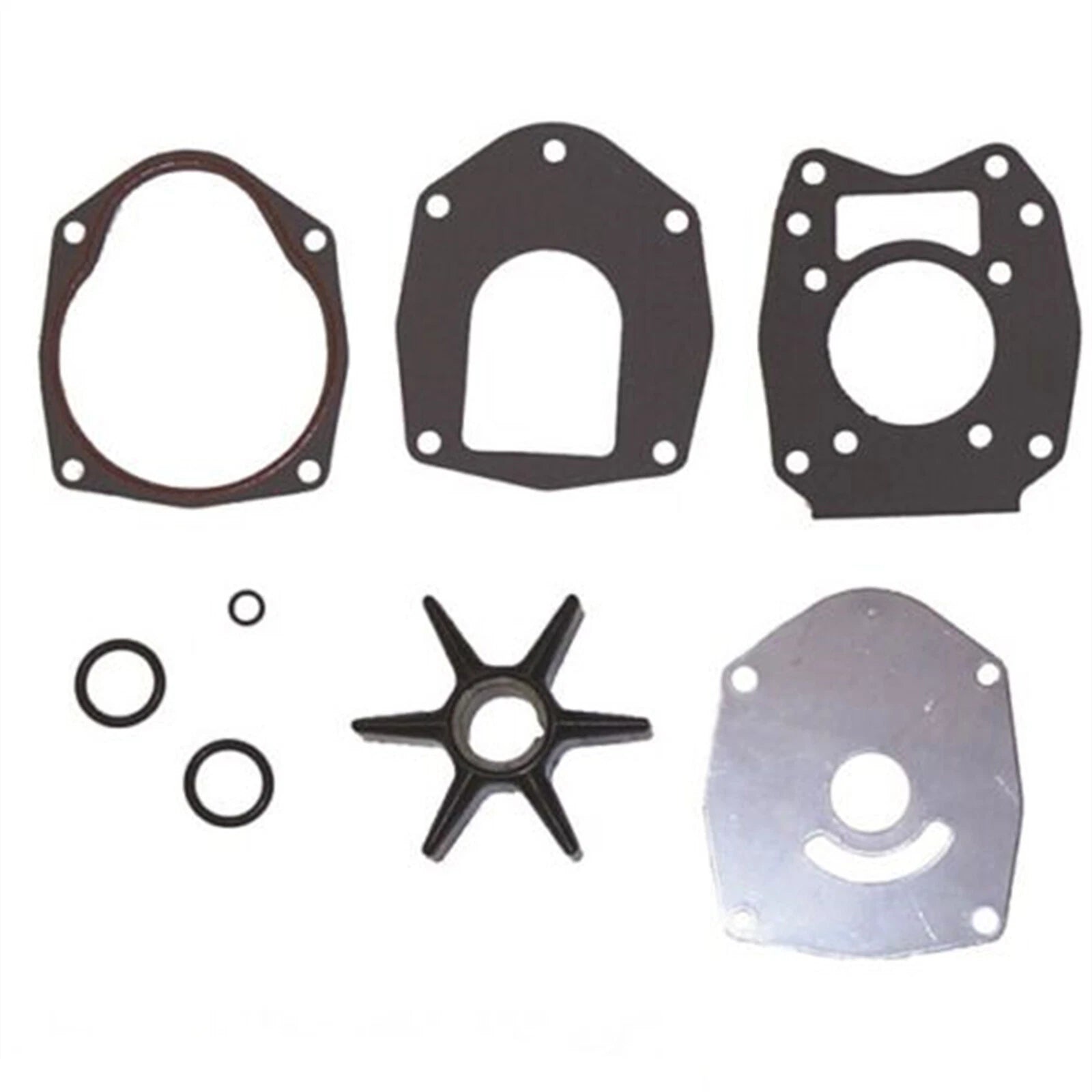 Water Pump Impeller Kit for Mercury Mariner 40-250 HP (18-3214, 47-43026T6, 8M0100526)