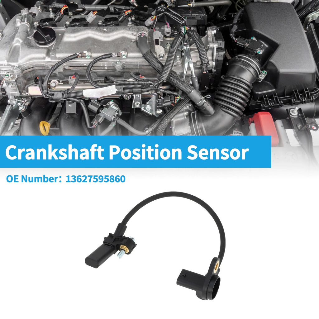 Crankshaft Position Sensor for BMW 320i F30 2.0L (2013–2018) Replacement 1Pc