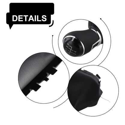 Gear Lever and Knob Set for Seat For Ibiza 2017 2025 For Mk5 Compatible Models